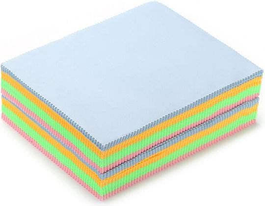 Pânză Microfibră Curățare Ochelari Mix 14x17cm 100 Bucăți