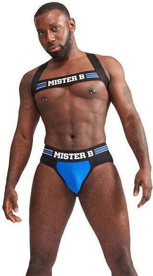 Mister B Ανδρικό Harness Μαύρο