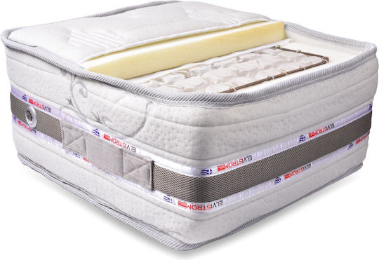 Luxury Super Double Ergonomic Mattress 170x200x26cm with Pocket Springs