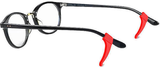 Silicone Anti-slip Stoppers Glasses Red