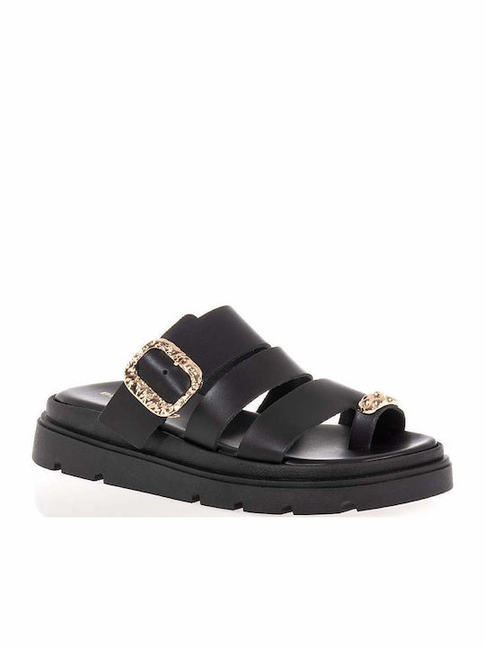 Дамски Сандали Flatforms Черни