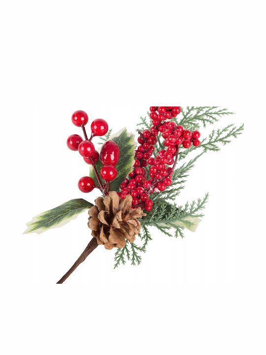 Weihnachtskranz Dekoratives Kunststoff Mistelzweig Beiges