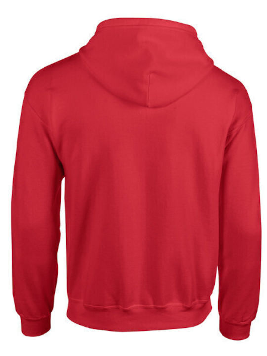 Takeposition Printed Blouse Adult Hoodie Red