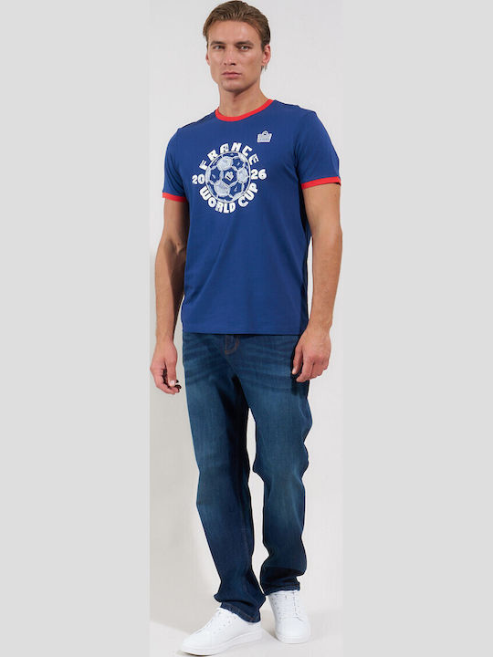 Αθλητικό T-shirt Μπλε
