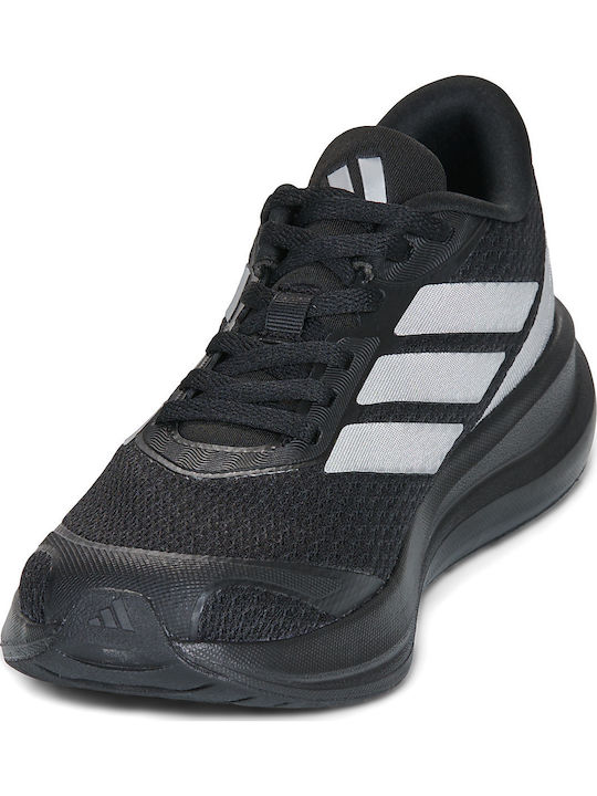 Runfalcon Kinder Sportschuhe Running mit Schnürsenkeln Schwarz