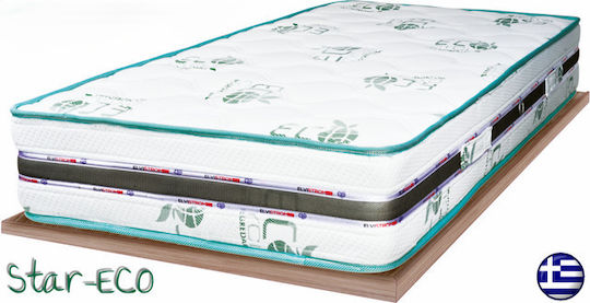 Stareco Полуматрак Ортопедичен Матрак 130x200x26см с Пружини