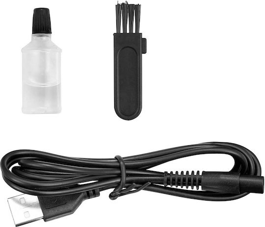 Melissa Rechargeable 500mah Body Beard Trimmer Razor Cutting Combs Black