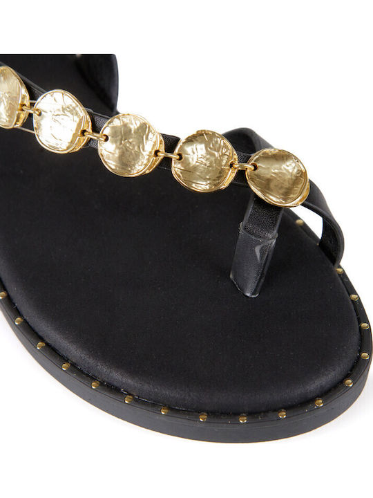 Women's Flat Sandals Black