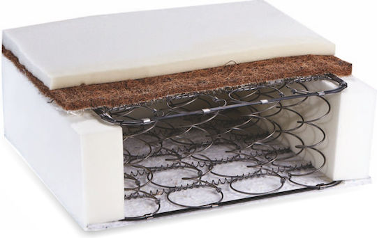 Galaxy Einzeln Orthopädische Matratze 100x200x25cm mit Bonell-Federn
