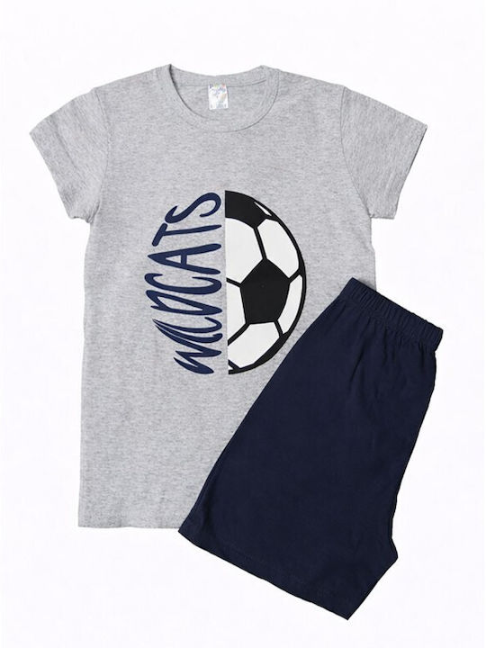 Kids Pajamas for Children Aged 2-6 Summer Gray 2021311 Gray