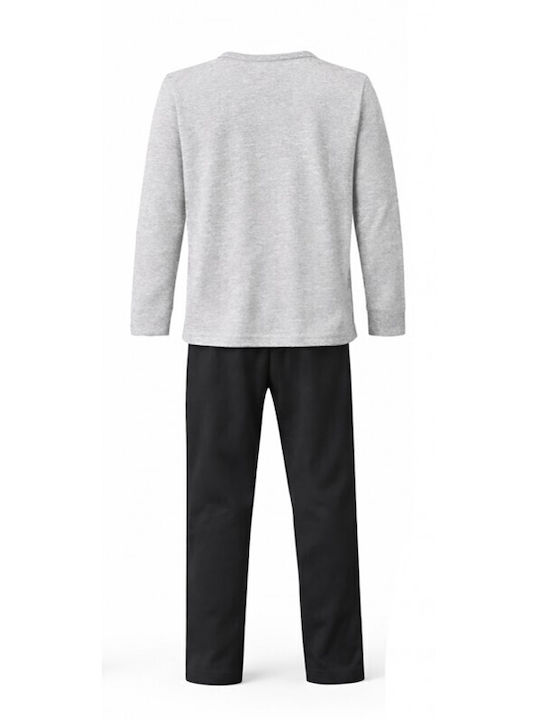 Happy Touch Kinder Schlafanzug Winterlich Grey