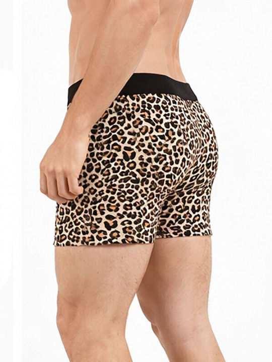 Мъжки боксерки Leopard с Дизайн 1Опаковка