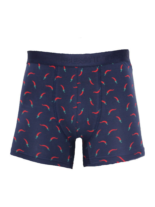 Herren Boxershorts Blue 1Packung