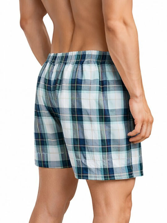 Herren Boxershorts Light Blue 1Packung