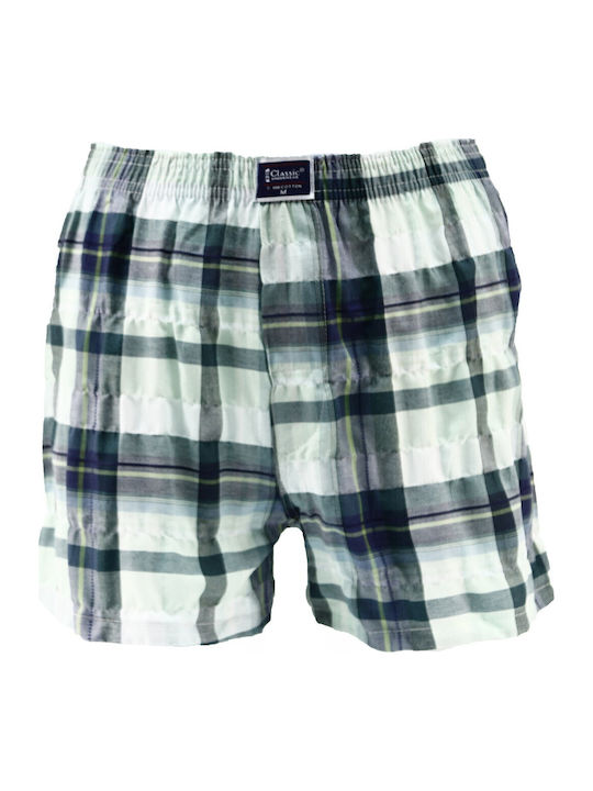 Herren Boxershorts Light Blue 1Packung