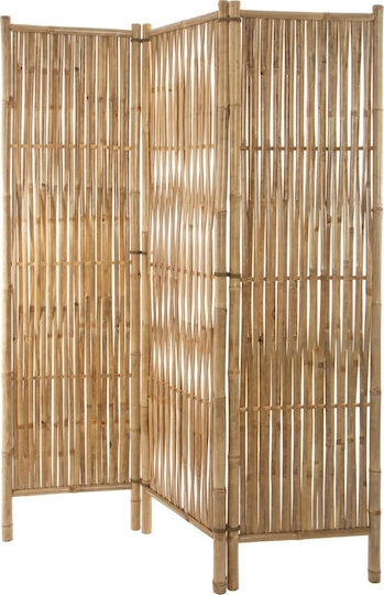 Atmosphera Bamboo Διακοσμητικό Παραβάν από Μπαμπού με 3 Φύλλα 135x170cm
