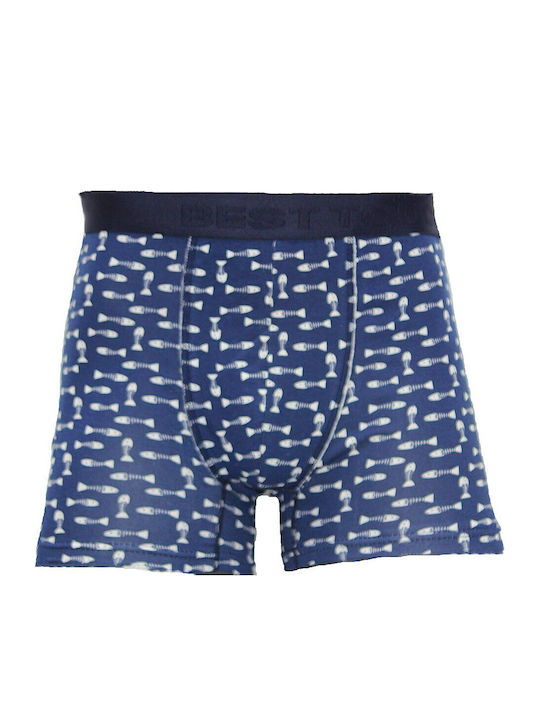 Herren Boxershorts Blue 1Packung
