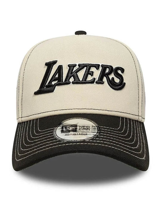 La Lakers 9forty Мъжки Джокей с Прав Козирка Бежов