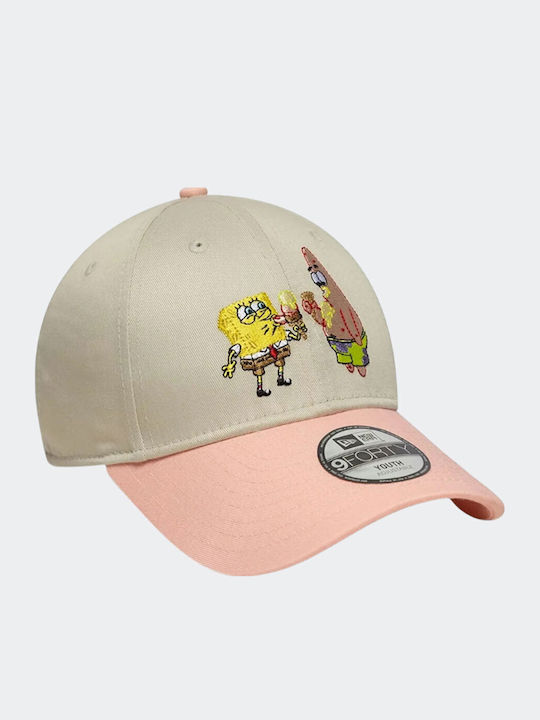 New Era Kids' Hat Jockey 9forty Beige New Era Kids' Hat Jockey 9forty Beige