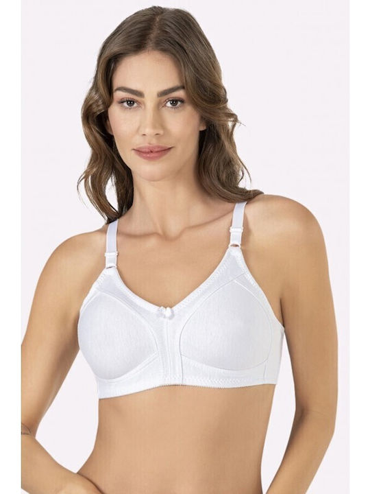 Bra without Padding Underwire White