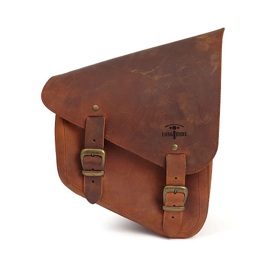 Longride Xl Sportster Frame Bag Smooth Brown