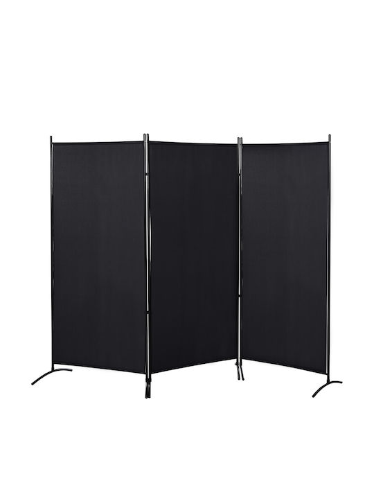 HomCom Decorativ Paravan Metalic 253x182cm