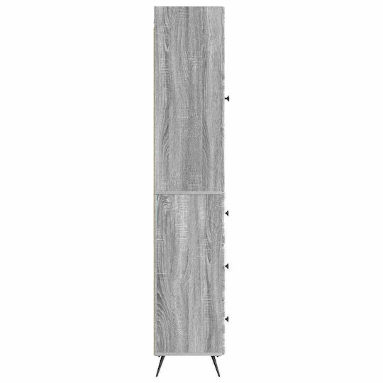 vidaXL Bathroom Column Cabinet Floor M34.5xL34.5xH90cm Sonoma