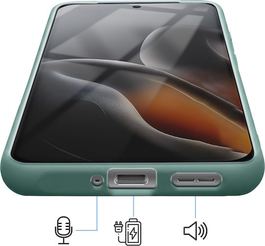 Avizar Handyhülle Motorola Edge 70 Fusion Verstärkt Kompatibel mit Magsafe Grüne