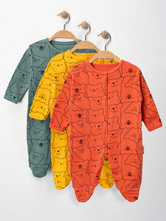 SteweHome 3er Pack SteweHome Baby-Strampler