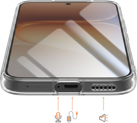 Avizar Husa Honor 600 Pro Silicon Moale Ultra-subțire 0 5mm Transparentă