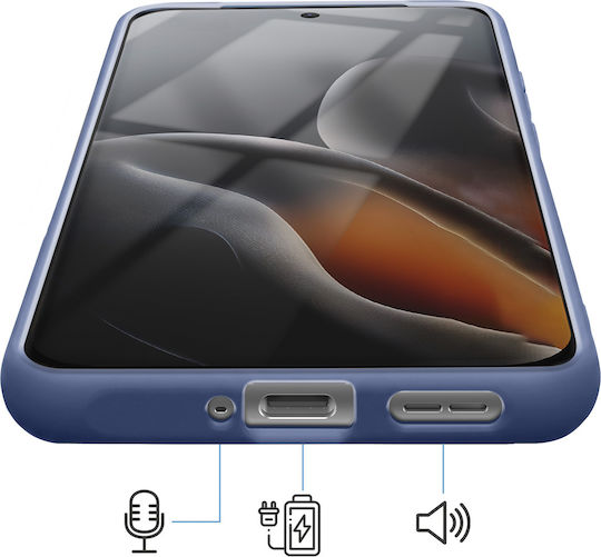 Avizar Case Motorola Edge 70 Fusion Reinforced Compatible Magsafe Blue