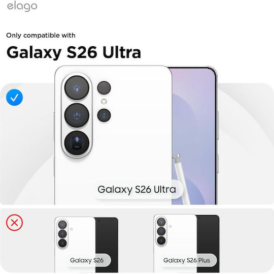 Θήκη Samsung Galaxy S26 Ultra Elago Magnetic Leather Vegan Δέρμα Magsafe Taupe Egs26msle69-tou