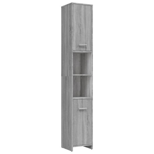 vidaXL 815520 Στήλη Μπάνιου Τοίχου 30x30x183.5cm Sonoma