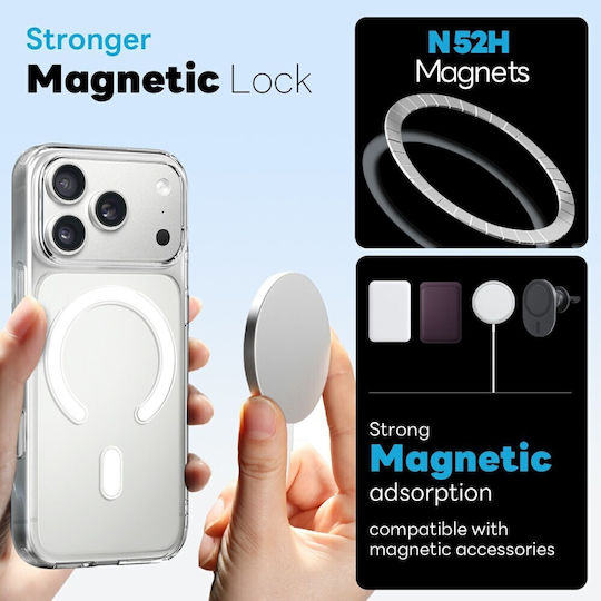 Northjo Protection Set 5 in 1 Hard Case Screen Camera Protection Transparent Apple iPhone 17 Pro