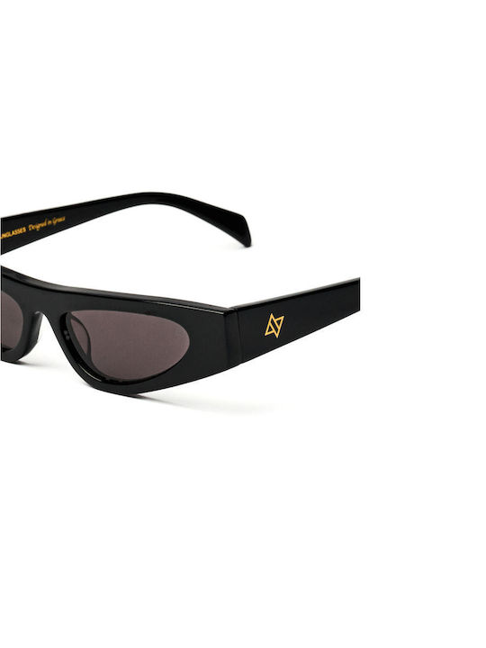 AV Sunglasses Colette Woman Sunglasses With Brown Horn-Rimmed Frame
