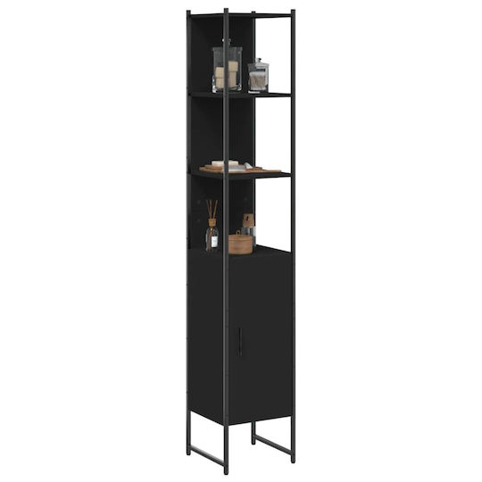 vidaXL Στήλη Μπάνιου Δαπέδου 33x33x185.5cm Δρυς