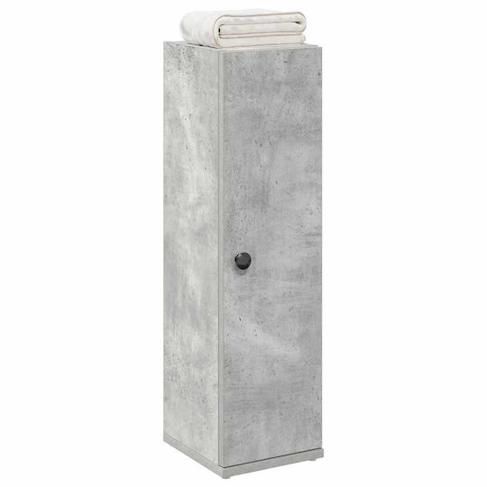 vidaXL Bathroom Floor Column 20.5x22x72cm Gray