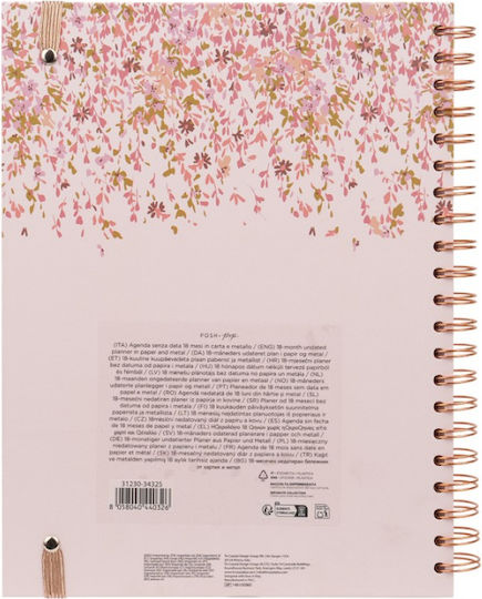 Tri-Coastal Design Diary Tri-Coastal Weekly Dateless 18-Month 2026-2028 Kindness