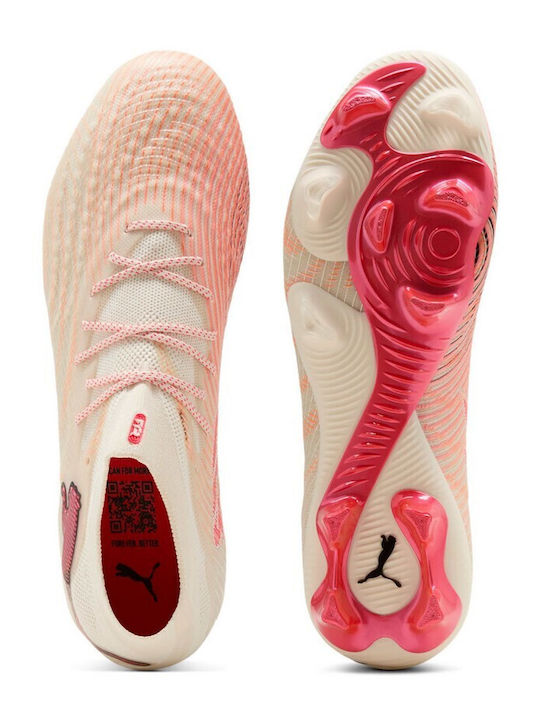 PUMA Future FG Fußballschuhe mit Stollen Beigen