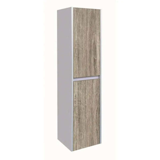 Inter Ceramic 30120-3 Στήλη Μπάνιου Τοίχου 30x30x120cm Καφέ