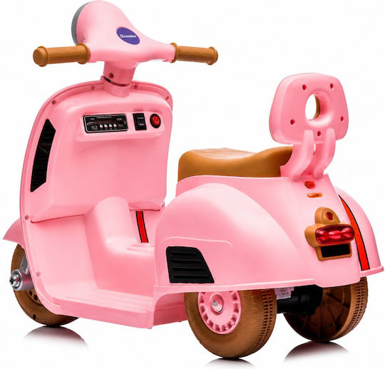 Παιδική Vespa Ηλεκτροκίνητη 6 Volt Ροζ