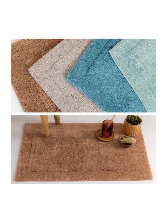 Palamaiki Cotton Bath Mat Mazu Camel 50x80cm