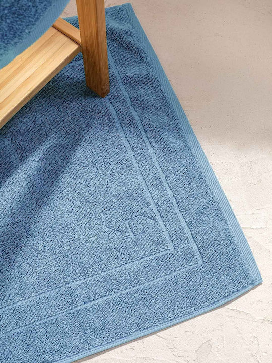Bed&Bath Σετ Πατάκια Μπάνιου Βαμβακερά Dusk Blue 50x70εκ. 2τμχ