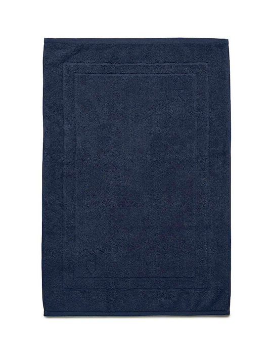 Bed&Bath Подредба Бански Килими Памучни Сини 50x70см 2 Бройки