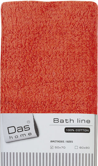 Das Home Badematte Baumwolle 0495 420750700495 Orange 50x70cm Das Home Badematte Baumwolle 0495 420750700495 Orange 50x70cm