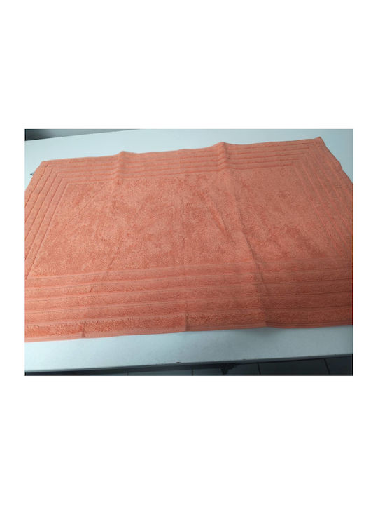 Homeline Badematte Baumwolle Rechteckig 856 2-110912 Coral 50x75cm