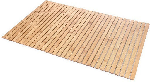 Cyclops Pat Mat De Baie Din Lemn 004101457 Maro 40x60 cm