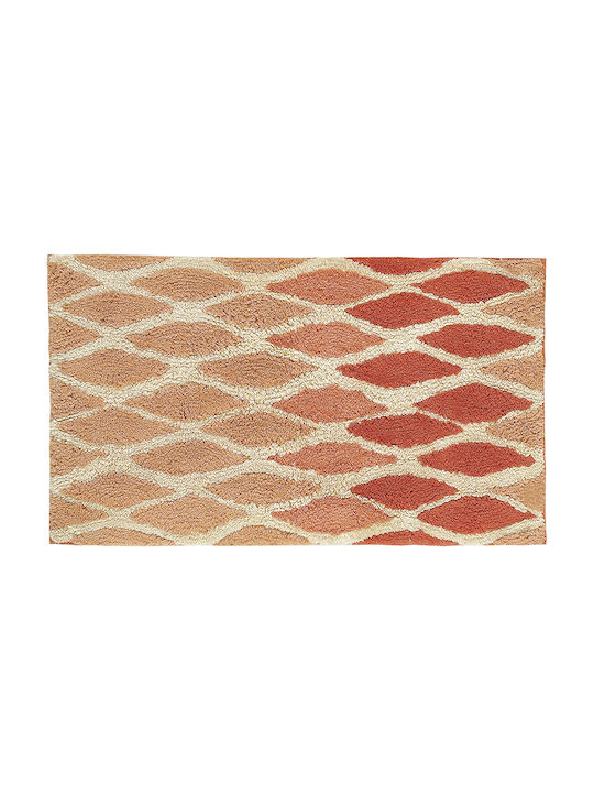 Guy Laroche Bath Mat Cotton River 1127091109016 Coral 55x90cm