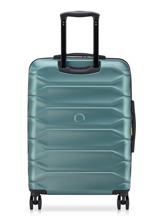 Delsey Meteor Medium Hard Suitcase Meteor Green Height 68cm