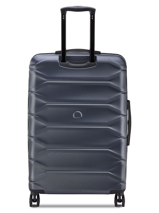 Delsey Meteor Große Hartschale Reisekoffer Navy Blau Höhe 76cm